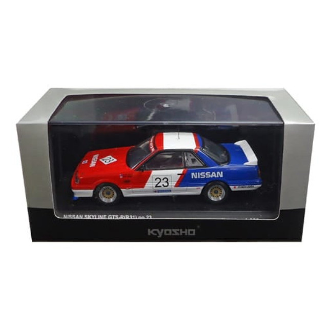 [MDL] 1/43 NISSAN SKYLINE GTS-R R31 Europe Touring Car Championship 1988 YOKOHAMA #23(レッド×ホワイト×ブルー) 完成品 ミニカー(03707A) 京商