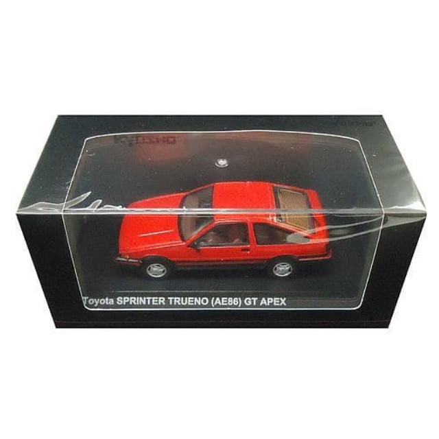 [MDL] 1/43 トヨタ スプリンター トレノ AE86(レッド)  完成品 ミニカー(KS03891R) 京商