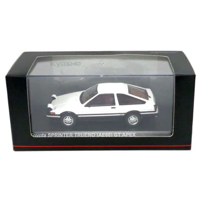 [MDL] 1/43 トヨタ スプリンター トレノ ヘッドライトアップ AE86(ホワイト)  完成品 ミニカー(KS03891UW) 京商