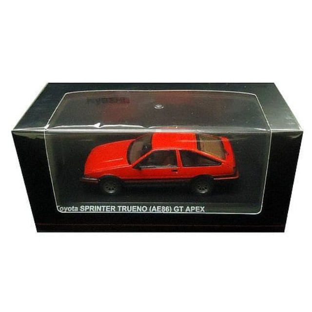 [MDL] 1/43 トヨタ スプリンター トレノ 8スポークホイール AE86(レッド)  完成品 ミニカー(KS03892R) 京商