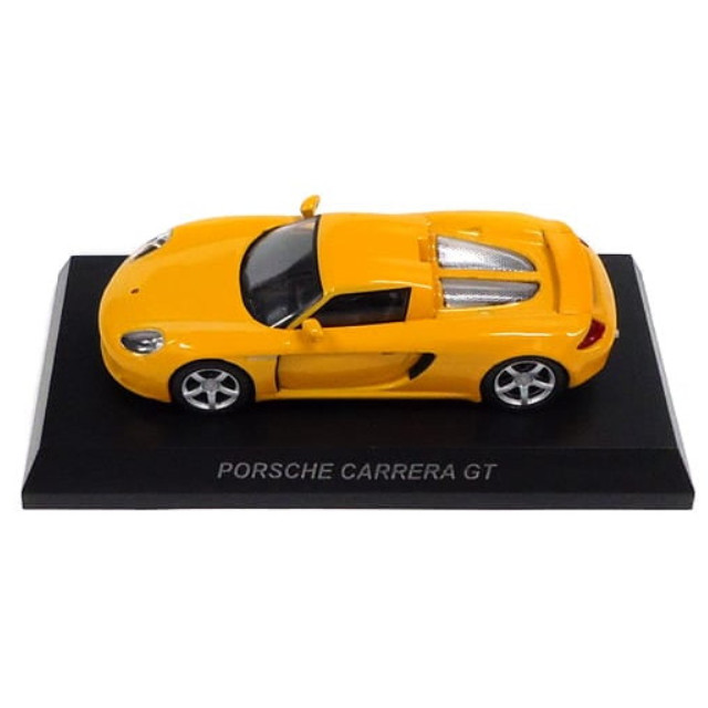 [MDL] (単品) 1/64 Porsche Carrera GT(イエロー) 「ポルシェ ミニカーコレクション 6」 サークルK・サンクス限定 完成品 ミニカー 京商