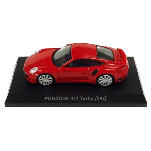 [MDL] (単品) 1/64 Porsche 911 Turbo 991(レッド) 「ポルシェ ミニカーコレクション 6」 サークルK・サンクス限定 完成品 ミニカー 京商