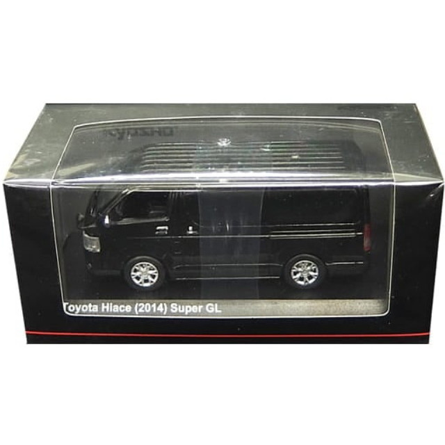 [MDL] 1/43 トヨタ ハイエース スーパーGL 2014(ブラックメタリック)  完成品 ミニカー(KS03861BK) 京商