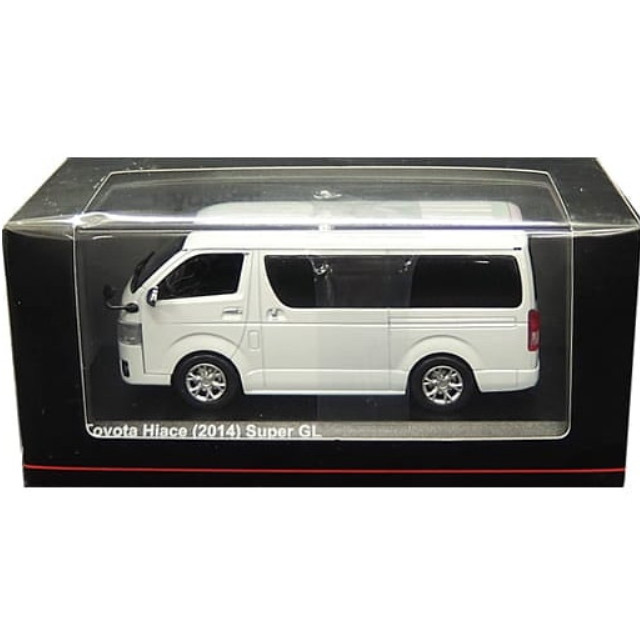[MDL] 1/43 トヨタ ハイエース スーパーGL 2014(パールホワイト)  完成品 ミニカー(KS03861PW) 京商