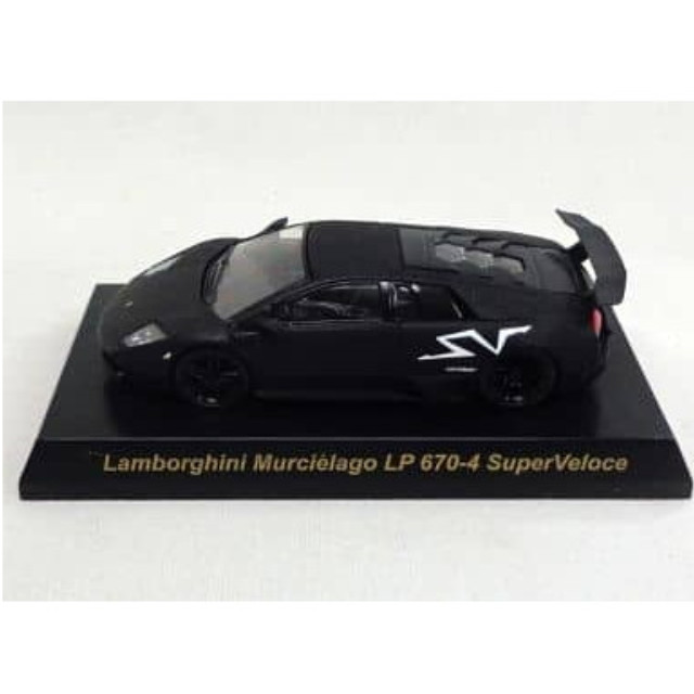 [MDL] (単品) 1/64 Lamborghini Murcielago LP670-4 SuperVeloce(ブラック) 「ランボルギーニ ミニカーコレクション 3」 ときめきモール限定 完成品 ミニカー 京商
