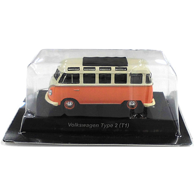 [MDL] (単品) 1/64 Volkswagen Type 2(オレンジ/グレールーフ) 「フォルクスワーゲン ミニカーコレクション 2」 サークルK・サンクス限定 完成品 ミニカー 京商