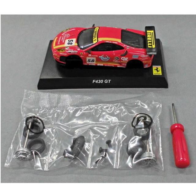 [MDL] (単品) 1/64 F430 GT #58(レッド×イエロー) 「フェラーリ レーシング ミニカーコレクション」 サークルK・サンクス限定 完成品 ミニカー 京商
