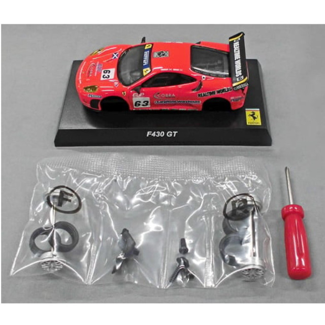 [MDL] (単品) 1/64 F430 GT #63(レッド) 「フェラーリ レーシング ミニカーコレクション」 サークルK・サンクス限定 完成品 ミニカー 京商