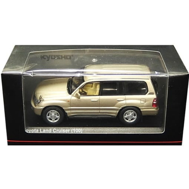 [MDL] 1/43 トヨタ ランドクルーザー 100(ゴールドマイカ)  完成品 ミニカー(KS03640GL) 京商