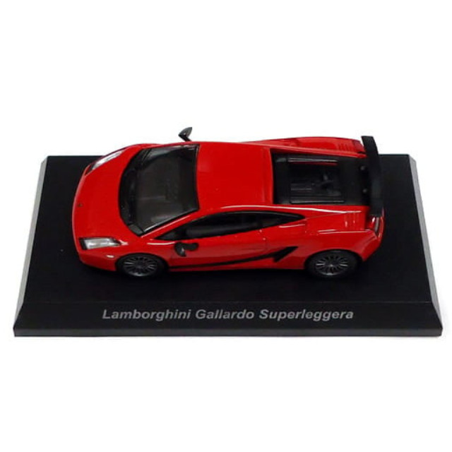 [MDL] (単品) 1/64 Lamborghini Gallrdo Superleggera (レッド) 「ランボルギーニ ミニカーコレクション6」サークルK・サンクス限定 完成品 ミニカー 京商