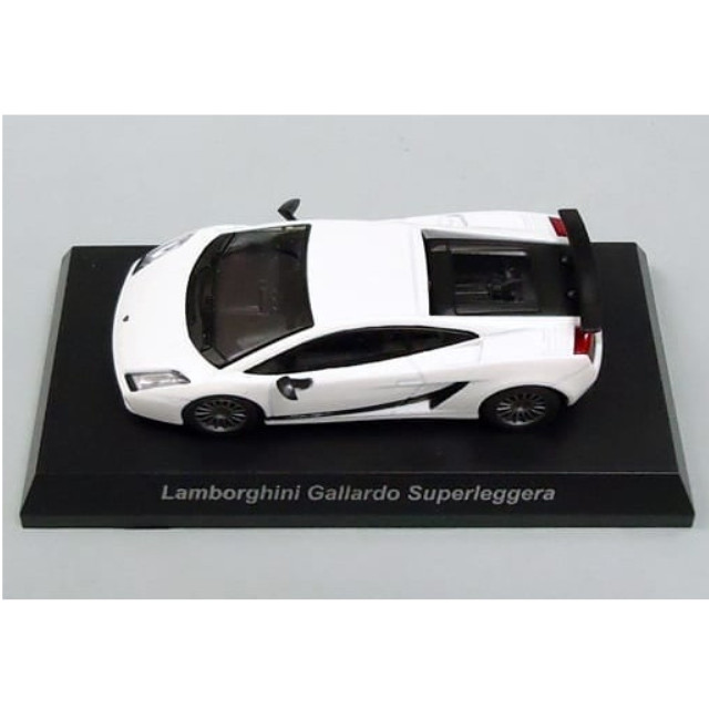 [MDL] (単品) 1/64 Lamborghini Gallardo Superleggera(ホワイト) 「ランボルギーニ ミニカーコレクション6」サークルK・サンクス限定 完成品 ミニカー 京商