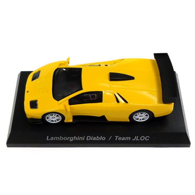 [MDL] (単品) 1/64 Lamborghini Diablo Team JLOC(イエロー) 「ランボルギーニ ミニカーコレクション6」 サークルK・サンクス限定 完成品 ミニカー 京商