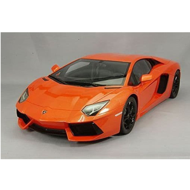 [MDL] 1/12 Lamborghini Aventador LP 700-4(オレンジ)  完成品 ミニカー(KSR08661P) 京商