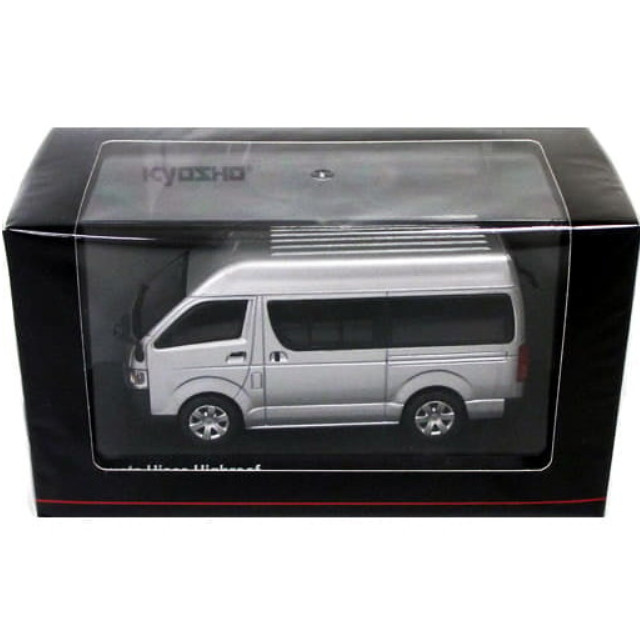 [MDL] 1/43 トヨタ ハイエース ハイルーフ 2013(シルバー)  完成品 ミニカー(KS03652S) 京商