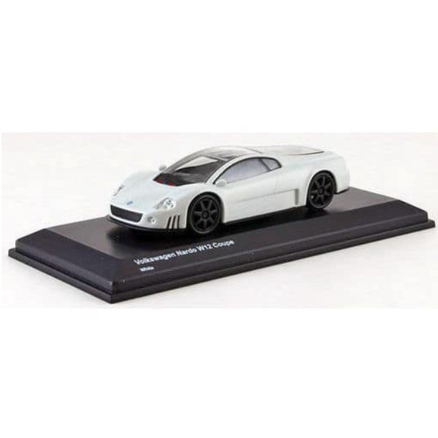 [MDL] 1/64 VW ナルド W12 クーペ 2001(ホワイト×マットブラックホイール)  完成品 ミニカー(KS07050A12) 京商