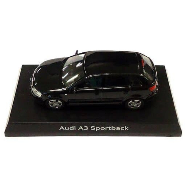[MDL] (単品) 1/64 Audi A3 Sportback(ブラック) 「アウディ ミニカーコレクション」 サークルK・サンクス限定 完成品 ミニカー 京商
