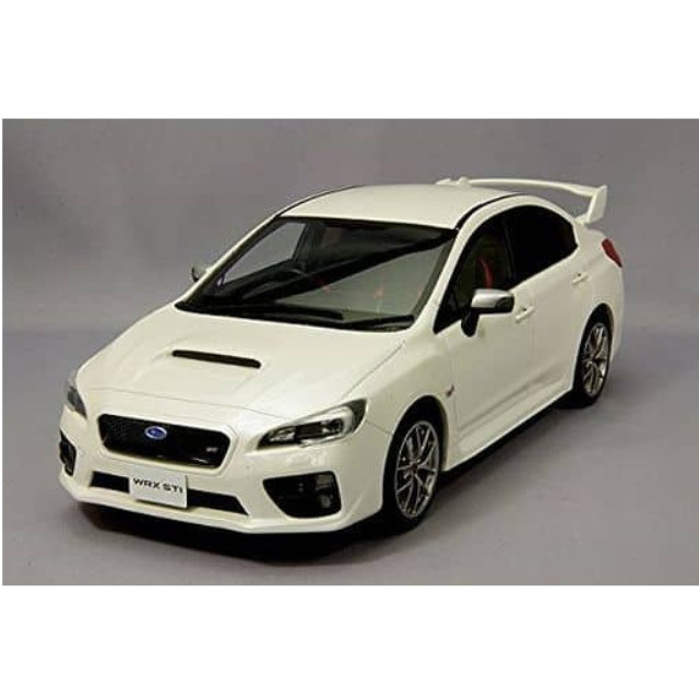 [MDL] 1/18 スバル WRX STI タイプS (クリスタルホワイトパール) 「SAMURAIシリーズ」 完成品 ミニカー(KSR18007W) 京商