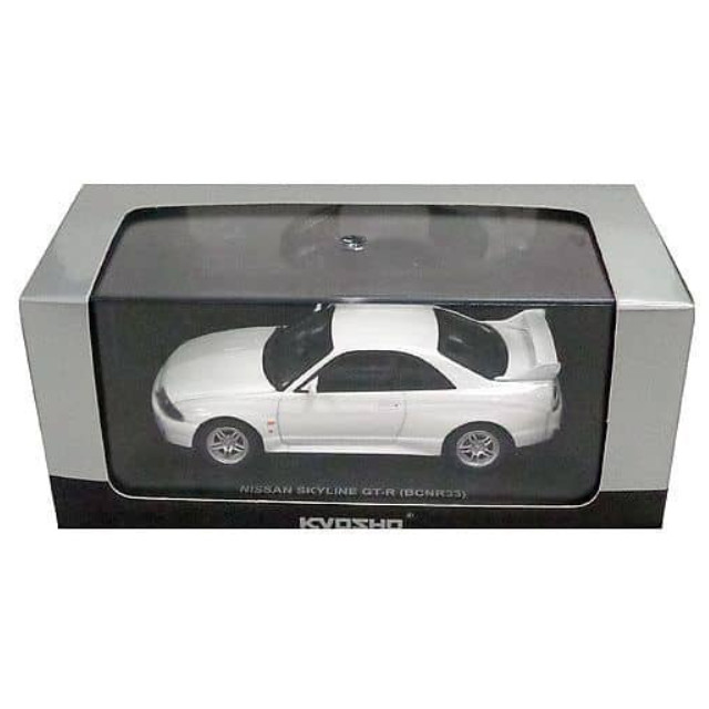 [MDL] 1/43 NISSAN SKYLINE GT-R BCNR33 1995(ホワイト)  完成品 ミニカー(03341W) 京商