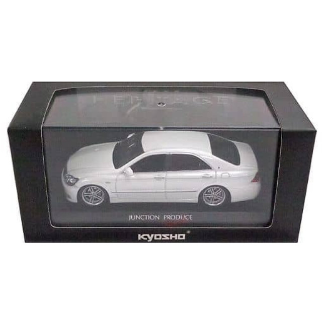 [MDL] 1/43 TOYOTA CROWN(ホワイト) 「JUNCTION PRODUCE Sports HERITAGE III」 完成品 ミニカー(JCK31001JPW) 京商