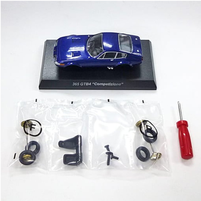 [MDL] (単品) 1/64 Ferrari 365 GTB 『Competizione』(ブルー) 「フェラーリ ミニカーコレクション11」 サークルK・サンクス限定 完成品 ミニカー 京商