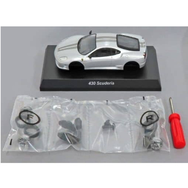 [MDL] (単品) 1/64 Ferrari 430 Scuderia(シルバー) 「フェラーリ ミニカーコレクション11」 サークルK・サンクス限定 完成品 ミニカー 京商