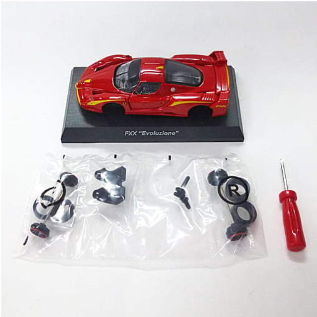 [MDL] (単品) 1/64 Ferrari FXX 『Evoluzione』(レッド/イエローライン) 「フェラーリ ミニカーコレクション11」 サークルK・サンクス限定 完成品 ミニカー 京商