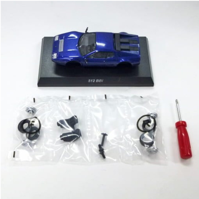 [MDL] (単品) 1/64 Ferrari 512 BBi(ブルー) 「フェラーリ ミニカーコレクション11」 サークルK・サンクス限定 完成品 ミニカー 京商