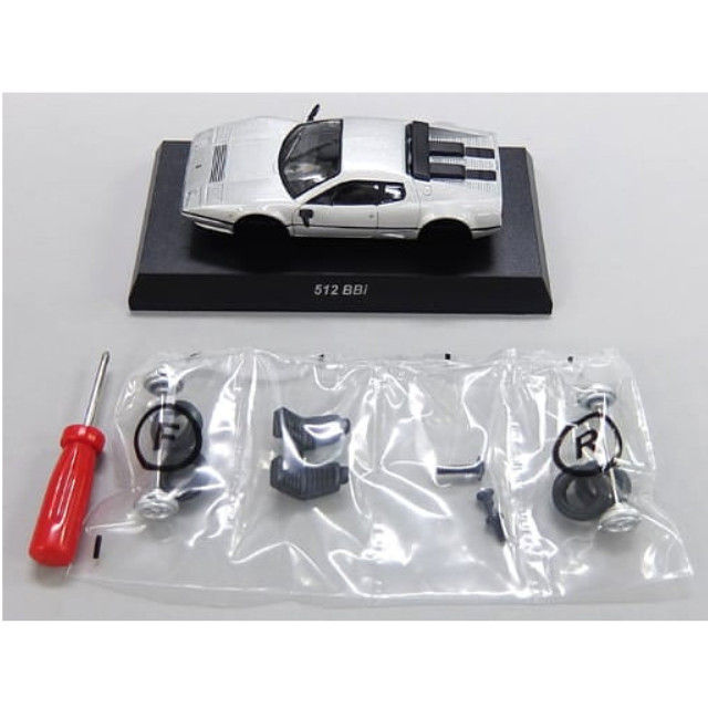 [MDL] (単品) 1/64 Ferrari 512 BBi(シルバー) 「フェラーリ ミニカーコレクション11」 サークルK・サンクス限定 完成品 ミニカー 京商