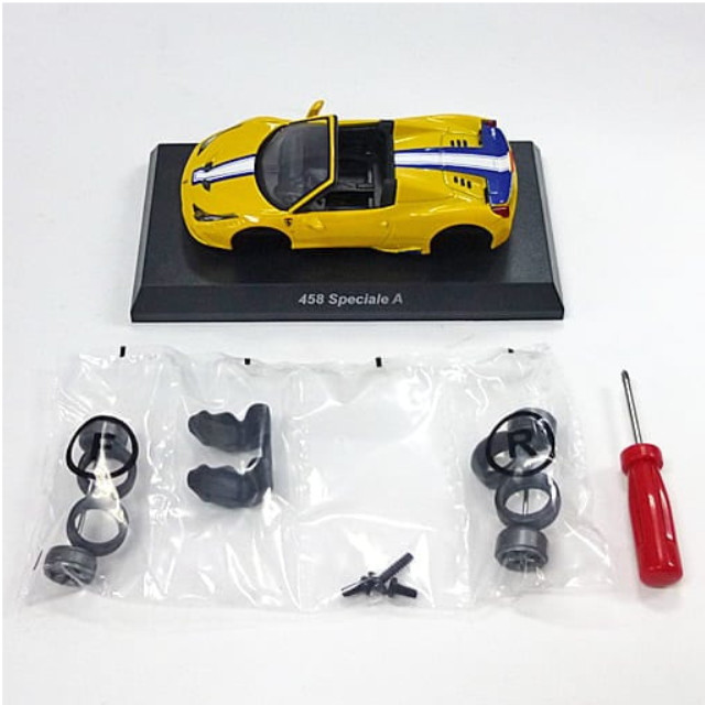 [MDL] (単品) 1/64 Ferrari 458 Speciale A(イエロー) 「フェラーリ ミニカーコレクション11」 サークルK・サンクス限定 完成品 ミニカー 京商