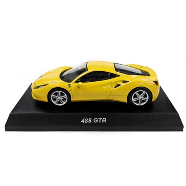 [MDL] (単品) 1/64 Ferrari 488 GTB(イエロー) 「フェラーリ ミニカーコレクション11」 サークルK・サンクス限定 完成品 ミニカー 京商