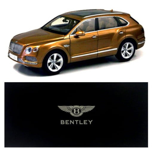 [MDL] 1/18 ベントレー Bentayga(ブライトブロンズ)  完成品 ミニカー(KS08921BZ) 京商