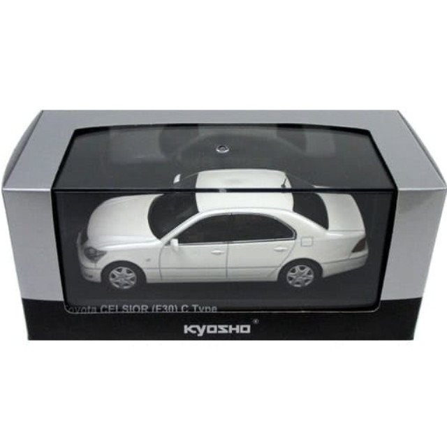 [MDL] 1/43 トヨタ セルシオ F30 Cタイプ (ホワイトパール クリスタルシャイン)  完成品 ミニカー(KS03636WP) 京商