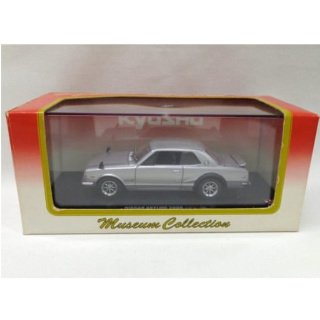 [MDL] 1/43 ニッサン スカイライン 2000GTR(シルバー)  完成品 ミニカー(03021S) 京商