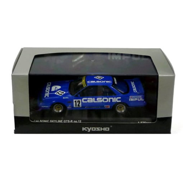 [MDL] 1/43 CALSONIC SKYLINE GTS-R Japan Touringcar Championship 1988 筑波サーキット BRIDGESTONE #12(ブルー) 完成品 ミニカー(03707B) 京商