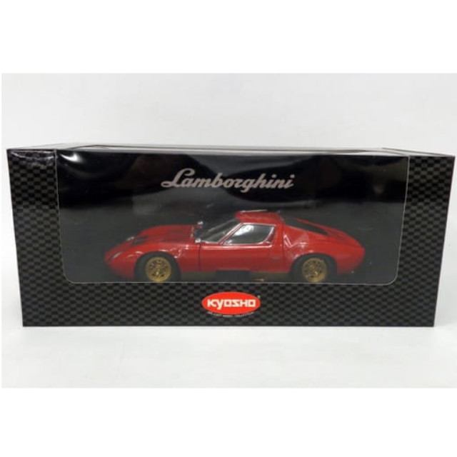 [MDL] 1/18 Lamborghini Miura P400 SV(レッド) 「GORGEOUS COLLECTION」 完成品 ミニカー(08313R) 京商