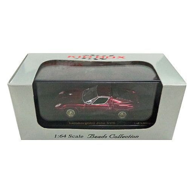 [MDL] 1/64 Lamborghini Jota SVR(キャンディレッド) 「Beads Collection」 KIDBOX特注モデル 完成品 ミニカー(KBS64002) 京商