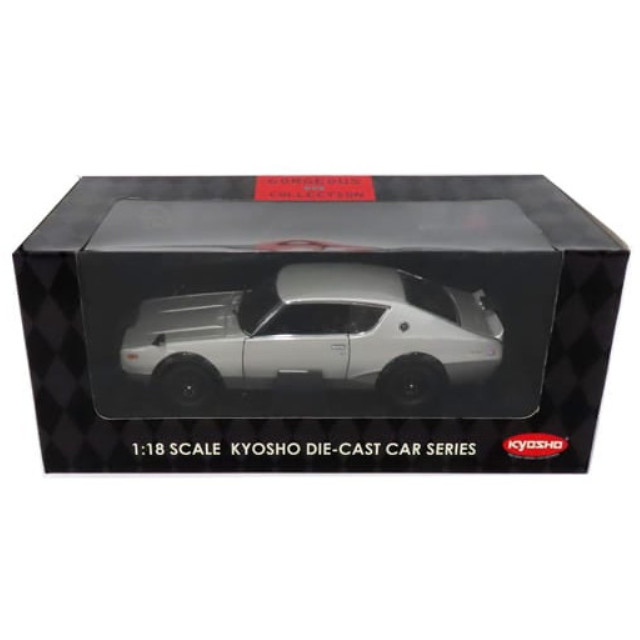 [MDL] 1/18 NISSAN SKYLINE 2000GT-R KPGC110 Street Version(シルバー) 「GORGEOUS COLLECTION」 完成品 ミニカー(08251S) 京商