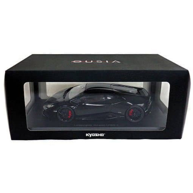 [MDL] 1/18 Lamborghini Huracan(ブラック) 「OUSIAシリーズ」  完成品 ミニカー(KSC09511BK) 京商
