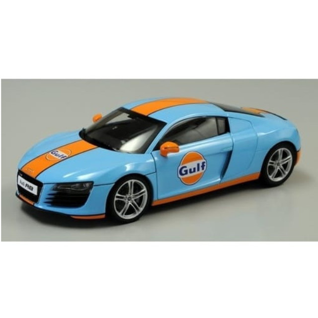 [MDL] 1/18 Audi R8 ガルフ  完成品 ミニカー(KS09213GF) 京商