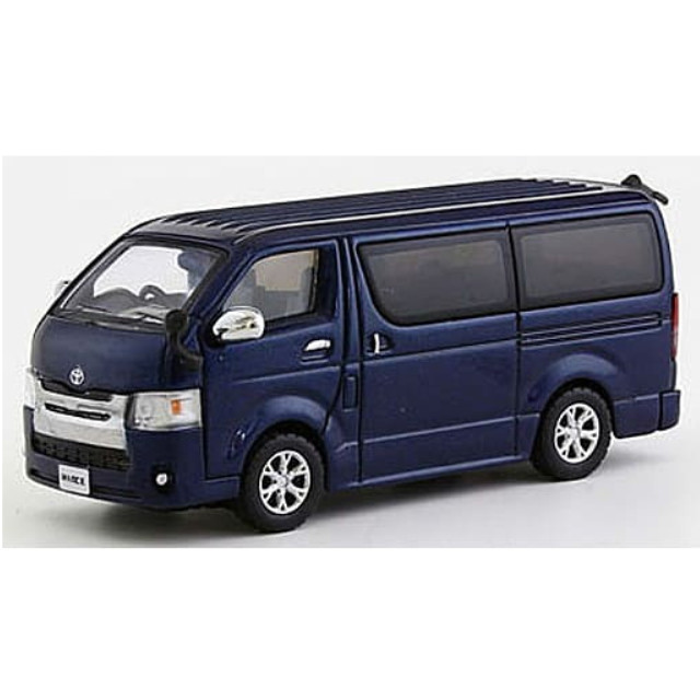 [MDL] 1/64 トヨタ ハイエース 2014(ダークブルー)  完成品 ミニカー(KS06663BM) 京商