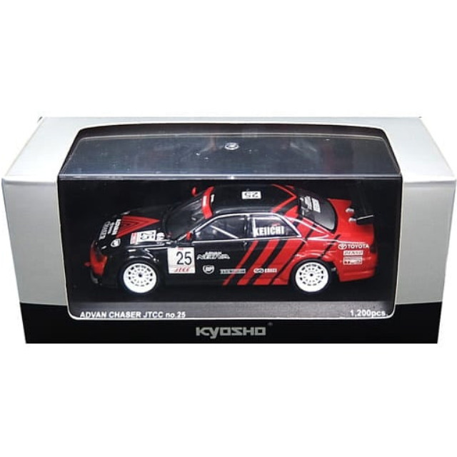 [MDL] 1/43 ADVAN CHASER JTCC DENSO #25(ブラック×レッド)  完成品 ミニカー(03719A) 京商