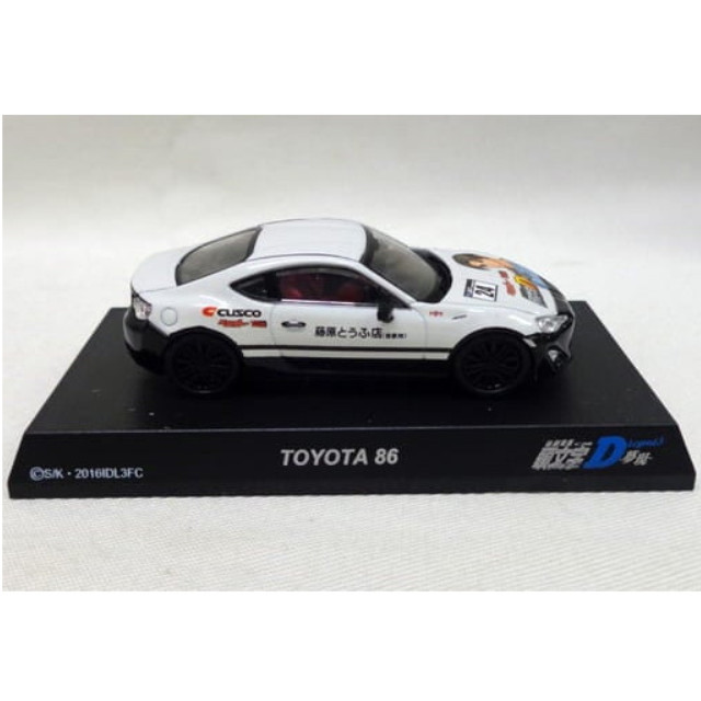 [MDL] (単品) 1/64 TOYOTA 86 ラリー参戦モデル #24(ホワイト×ブラック) 「新劇場版 頭文字D Legend3 -夢現- ミニカーコレクション」 サークルKサンクスオンライン限定 完成品 ミニカー 京商