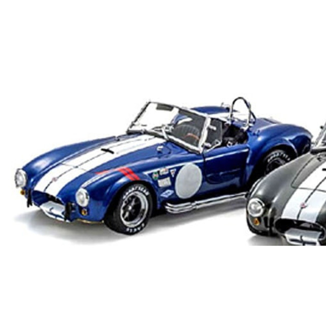 [MDL] 1/18 シェルビー コブラ 427S/C(ブルー×レッドライン)  完成品 ミニカー(KS08045BLR) 京商