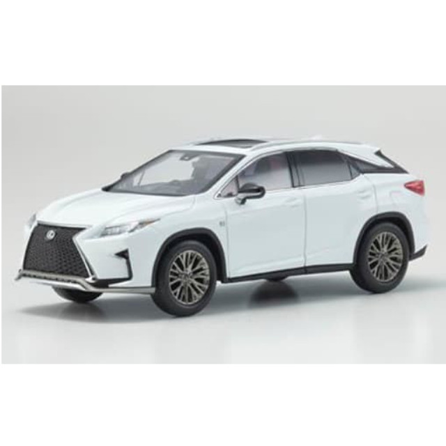 [MDL] 1/43 LEXUS RX200t F SPORT(ホワイトノーヴァガラスフレーク)  完成品 ミニカー(KS03664W) 京商