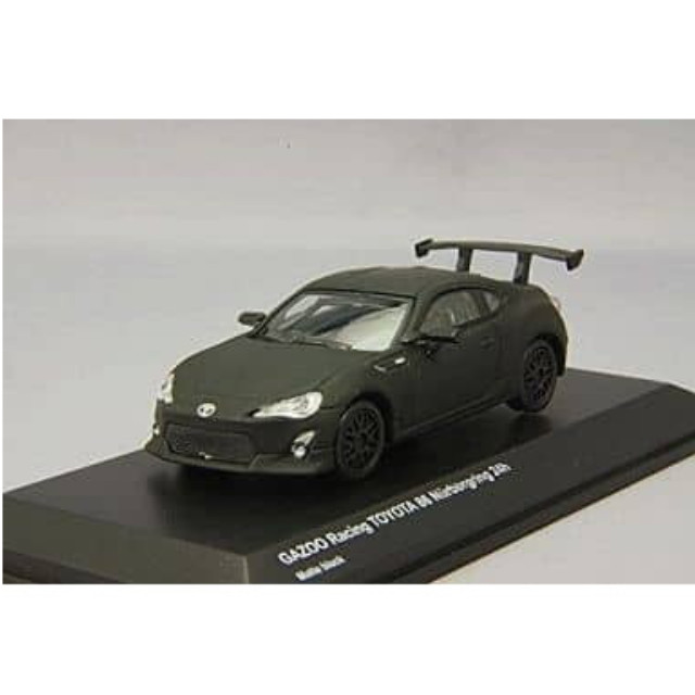 [MDL] 1/64 GAZOO レーシング トヨタ86 ニュル24h(マットブラック)  完成品 ミニカー(KS07042A5) 京商
