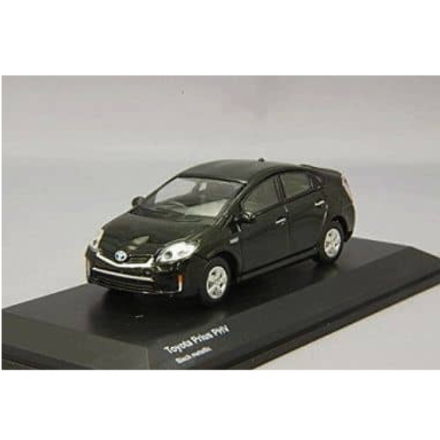 [MDL] 1/64 トヨタ プリウスPHV(ブラック)  完成品 ミニカー(KS07042A9) 京商