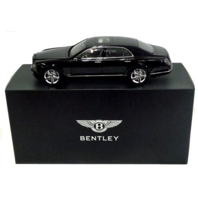 [MDL] 1/18 ベントレー ミュルザンヌ スピード Onyx(ブラック)  完成品 ミニカー(KS08910NX) 京商
