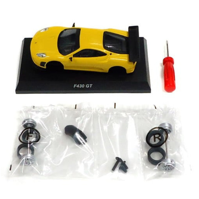 [MDL] (単品) 1/64 F430 GT(イエロー) 「フェラーリ ミニカーコレクション 10」 サークルK・サンクス限定 完成品 ミニカー 京商