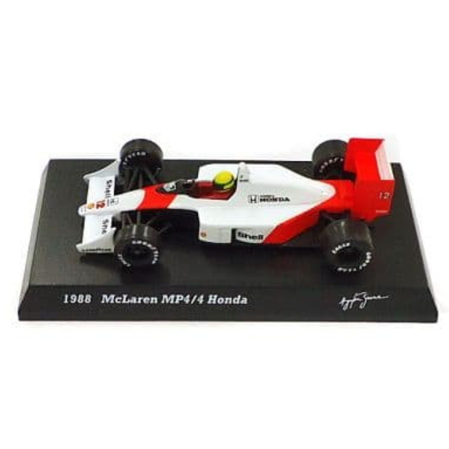 [MDL] (単品) 1/64 1988 McLaren MP4/4 Honda #12(ホワイト×レッド) 「アイルトン・セナ コレクション」 サークルK・サンクス限定 完成品 ミニカー 京商