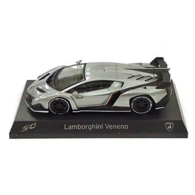 [MDL] (単品) 1/64 Lamborghini Veneno(シルバー×ホワイト) 「ランボルギーニ ヴェネーノ ミニカーコレクション」 サークルK・サンクス限定 完成品 ミニカー 京商